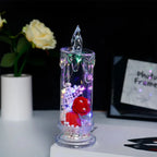Bougie LED Rose éternelle Fééries Mancelya