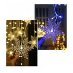 Guirlande solaire LED flocons de neige Fééries Mancelya