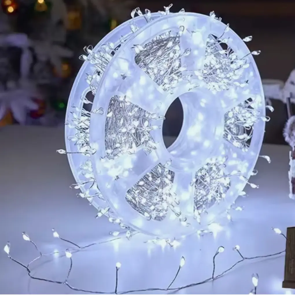 Guirlande lumineuse LED en forme de pétard avec télécommande Fééries Mancelya