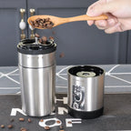 Moulin à café portable rechargeable 3-en-1-Tasse isotherme intégrée
