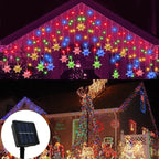 Guirlande solaire LED flocons de neige Fééries Mancelya