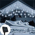 Guirlande solaire LED flocons de neige Fééries Mancelya