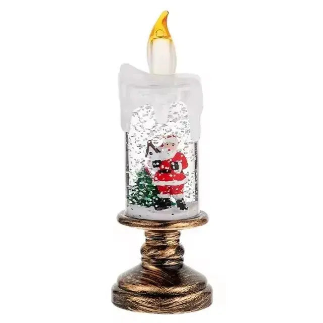 Bougies musicales lumière LED rotative sans flamme Fééries Mancelya
