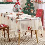 Nappe de table en dentelle à motifs brodés Fééries Mancelya