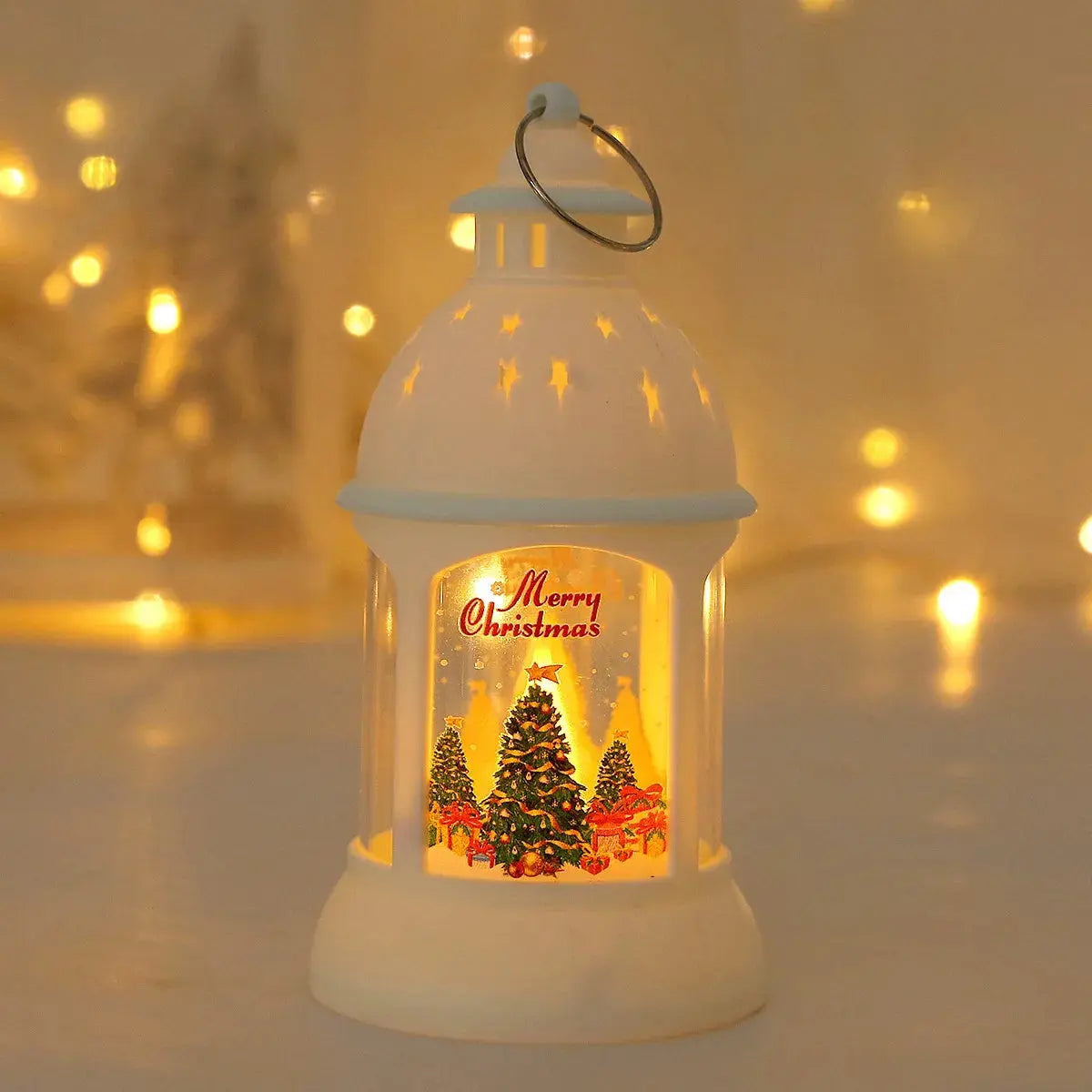 Lanterne Décorative de Noël à LED Fééries Mancelya
