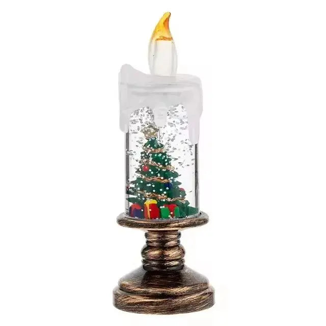Bougies musicales lumière LED rotative sans flamme Fééries Mancelya