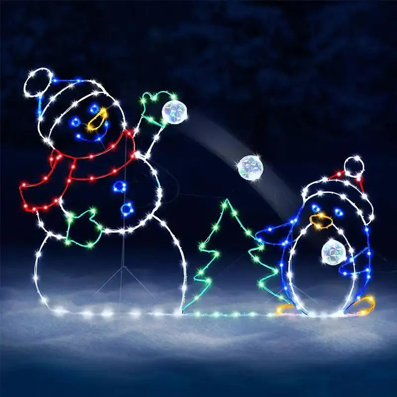 Figurine lumineuse décorative de Noël Fééries Mancelya
