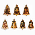 Cloche de Noël Lumineuse LED – Décoration de Sapin Enchantée