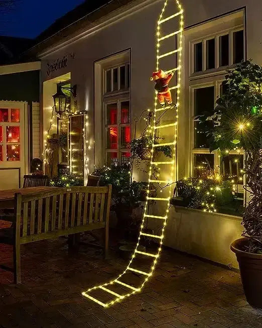 Guirlande échelle LED Père Noël Fééries Mancelya
