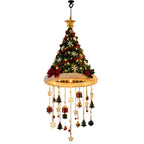 Suspension lumineuse de Noël LED – Bonnet de Père Noël
