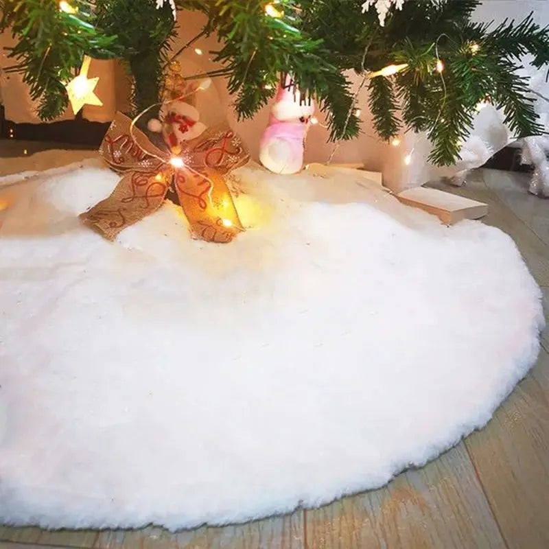 Jupe arbre de Noël en fausse fourure Fééries Mancelya