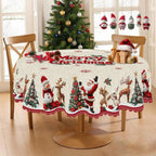 Nappe de table de Noël festifs Fééries Mancelya