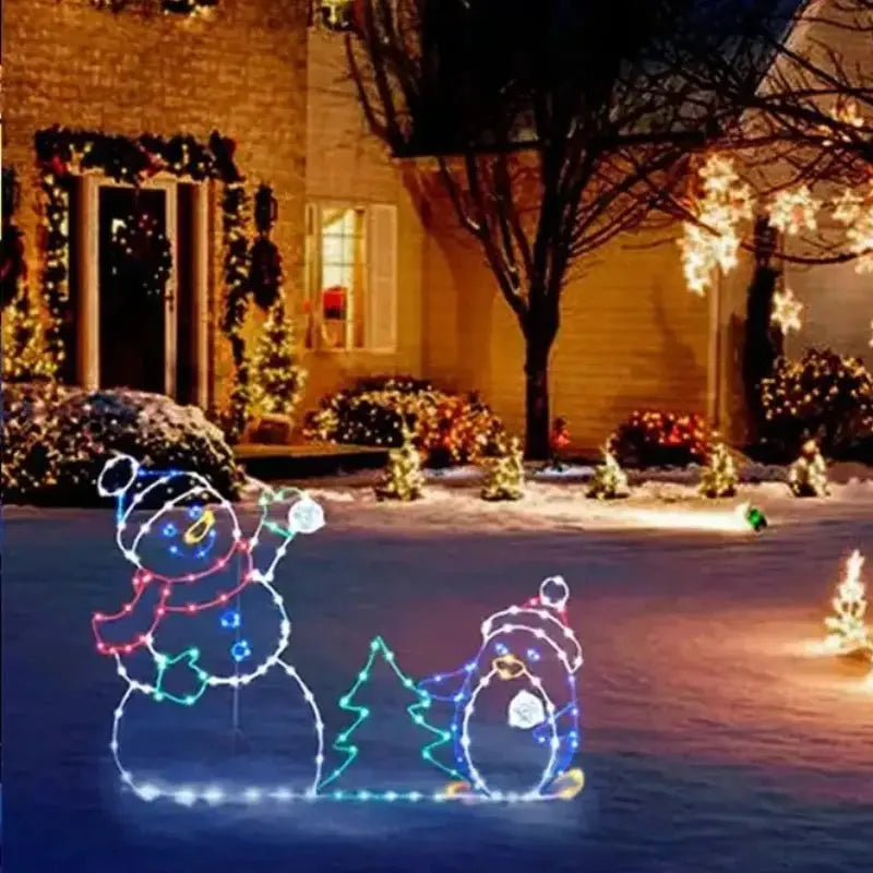 Figurine lumineuse décorative de Noël Fééries Mancelya