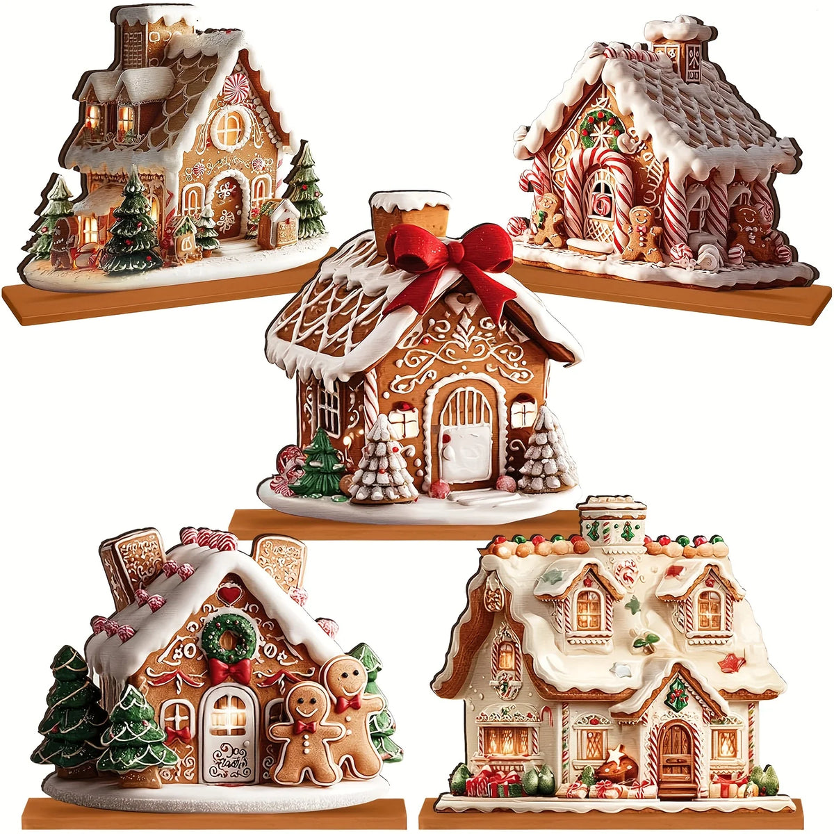 Village de Noël pain d’épices