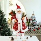 Grand père Noël décoratif – Figurine de Noël à poser