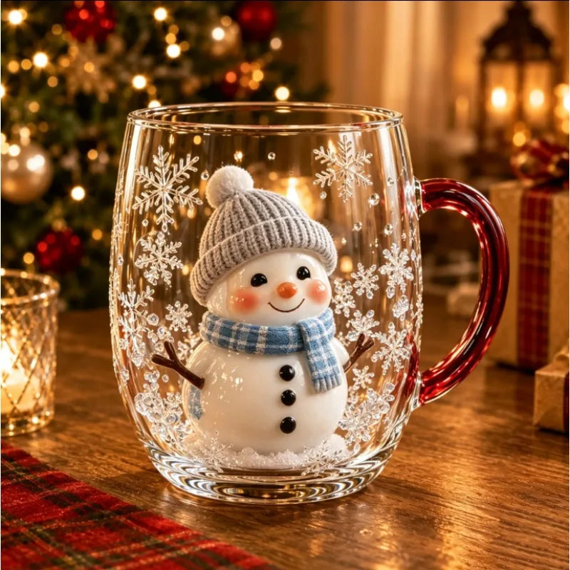 Coffret de 6 tasses de Noël en verre – Christmas Magic