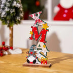 Décorations de Noël en bois avec nains nordiques Fééries Mancelya