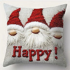 Housse de coussin émotion noël Fééries Mancelya