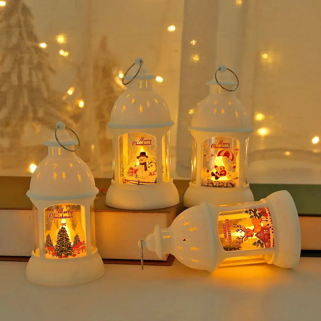 Lanterne Décorative de Noël à LED Fééries Mancelya