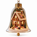 Cloche de Noël Lumineuse LED – Décoration de Sapin Enchantée