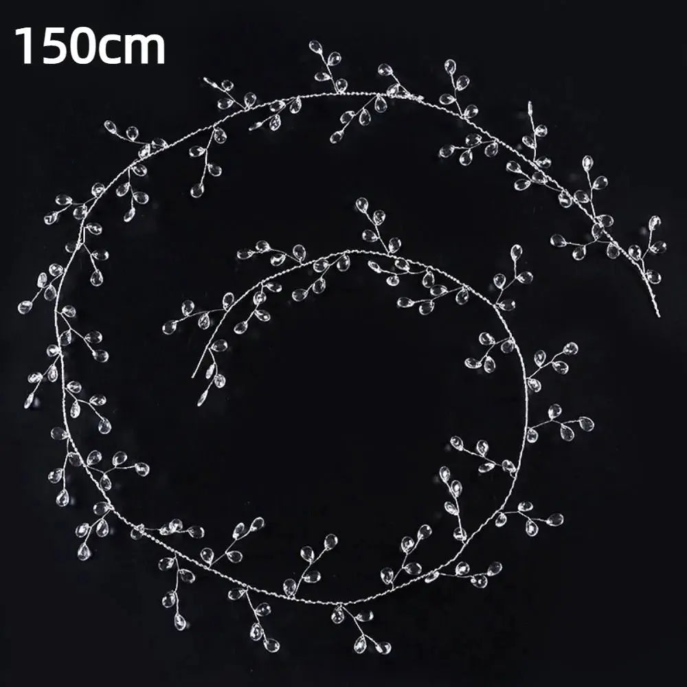 Guirlande de branches décoratives en perles cristal Fééries Mancelya