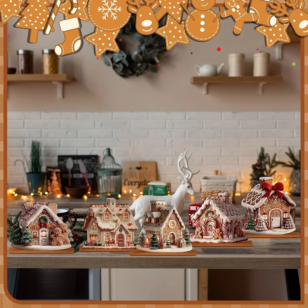 Village de Noël pain d’épices