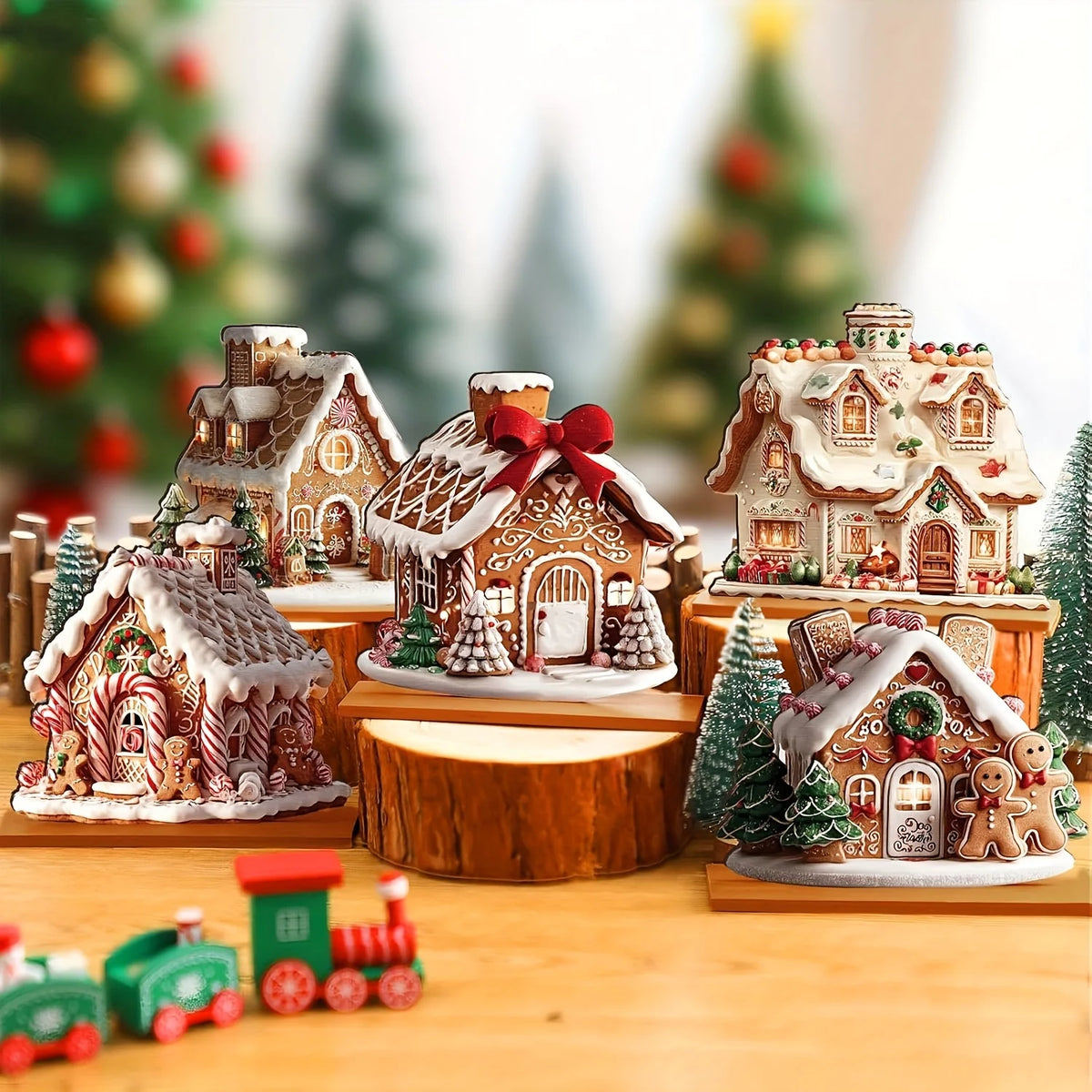 Village de Noël pain d’épices