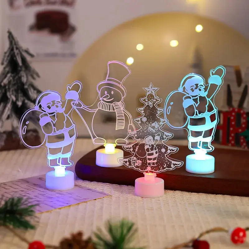 Veilleuse lumineuse LED de Noël Fééries Mancelya